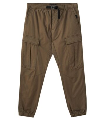 Khaki Utility Cargo Trousers